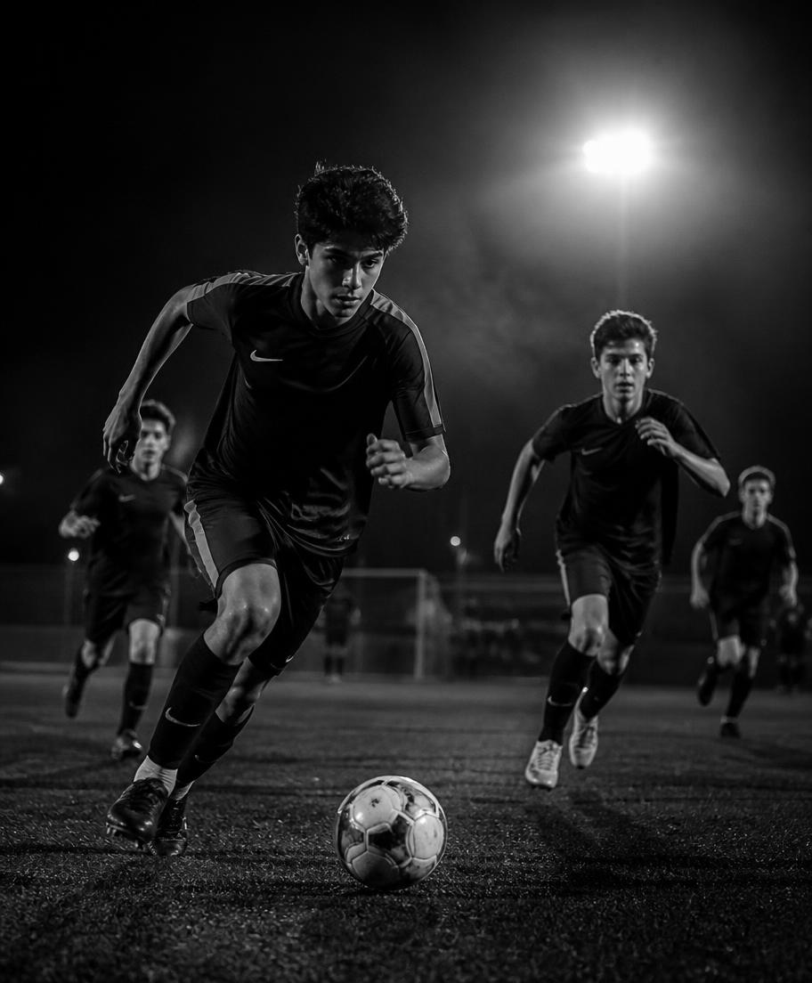 Adolescentes en entrenamiento de velocidad
